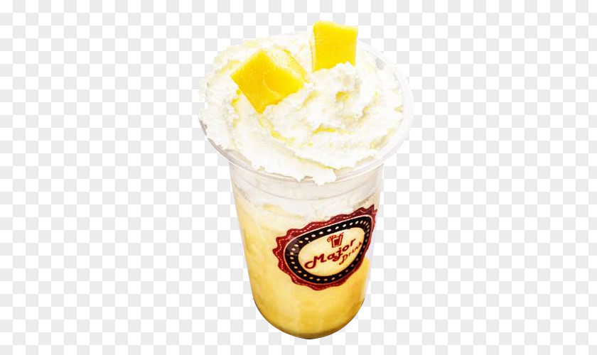 Brand Mango Yogurt Milk Tea Ice Cream Sundae Milkshake Smoothie PNG