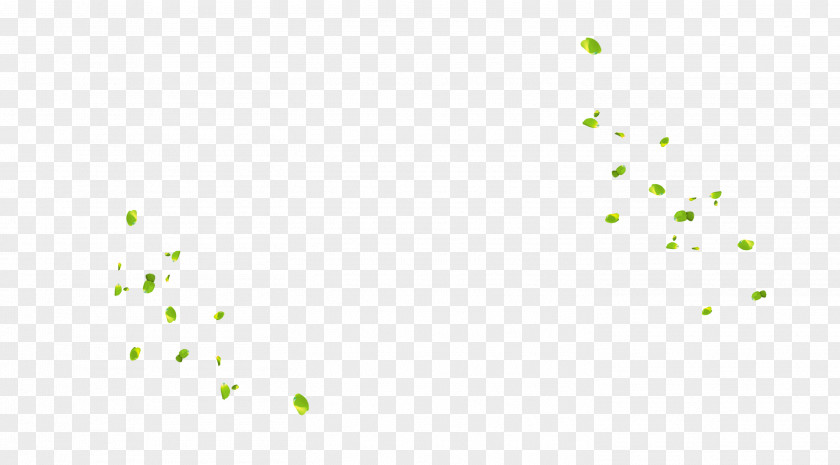 Green Leaves Drift Material Angle Pattern PNG