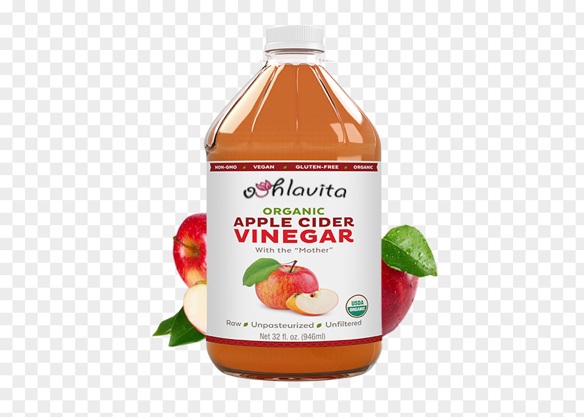 Tea Apple Cider Vinegar Raw Foodism Detoxification PNG