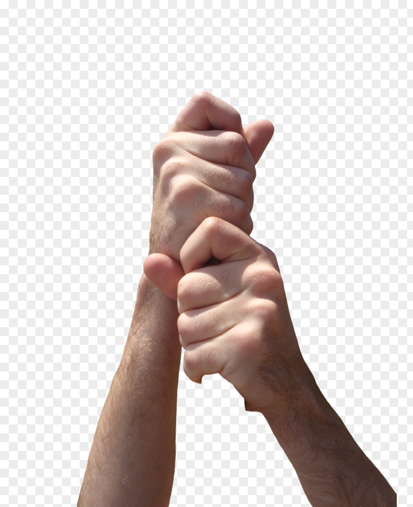 Thumb Up Handshake Gesture PNG