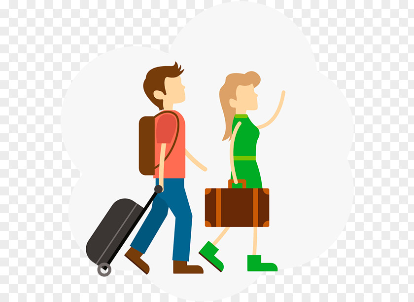 Travel Baggage Bus Suitcase PNG