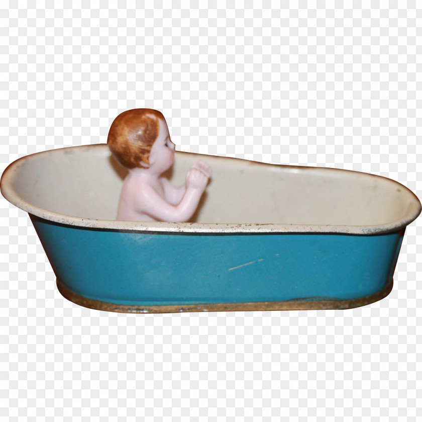 Bathtub Bread Pan Turquoise Plastic Teal Ceramic PNG
