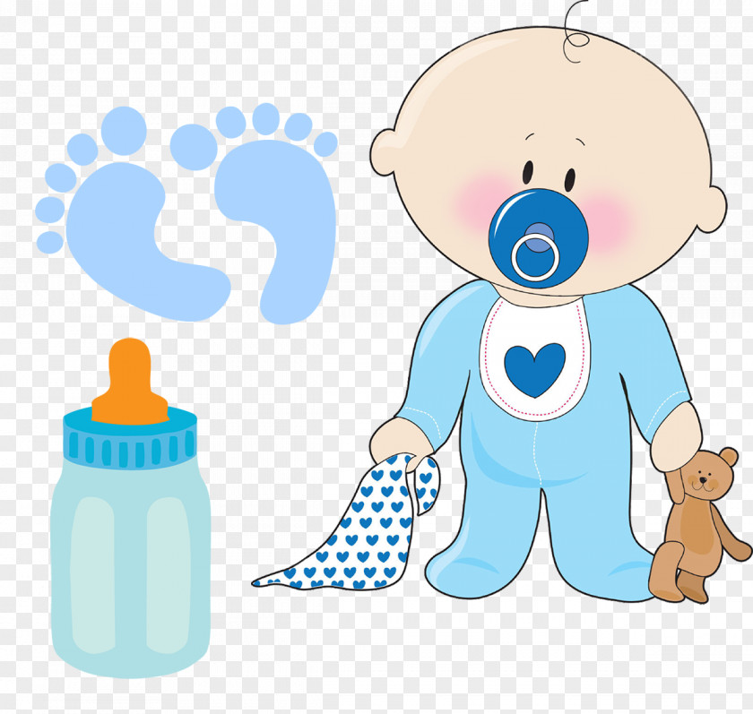 Bear Diaper Infant Pacifier Child PNG