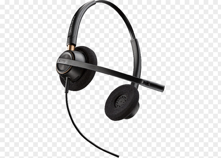 Headphones Plantronics EncorePro HW520 Noise-cancelling HW510 PNG