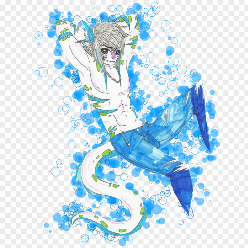 Mermaid Marine Mammal Fashion Illustration Cartoon PNG