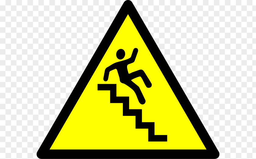 Staircase Clipart Warning Sign Stairs Clip Art PNG