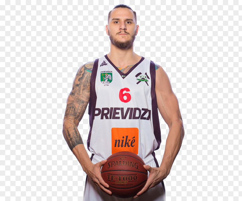 T-shirt Marko Batina BC Prievidza Basketball Player PNG