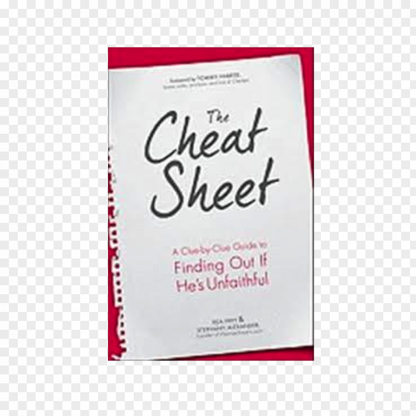 Cheat Sheet For Trigonometry The Sheet: A Clue-by-Clue Guide To Finding Out If He's Unfaithful Brand Cheating Font PNG