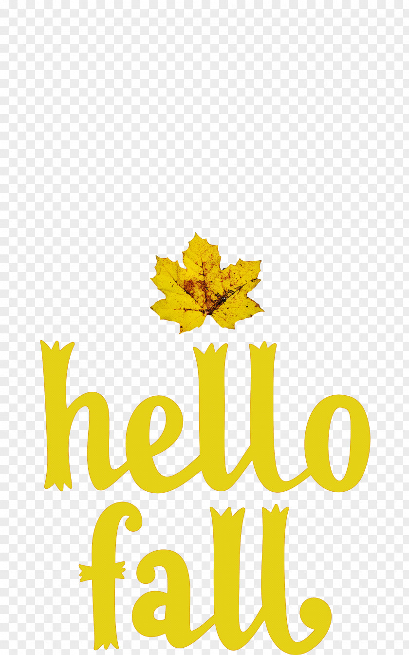 Hello Fall Fall Autumn PNG