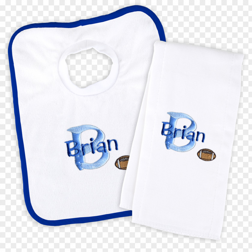 Initials Towel Textile Infant Bib Blanket PNG
