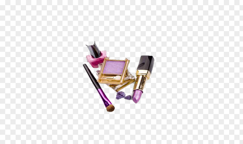 Makeup Supplies Purple Make-up Cosmetics PNG