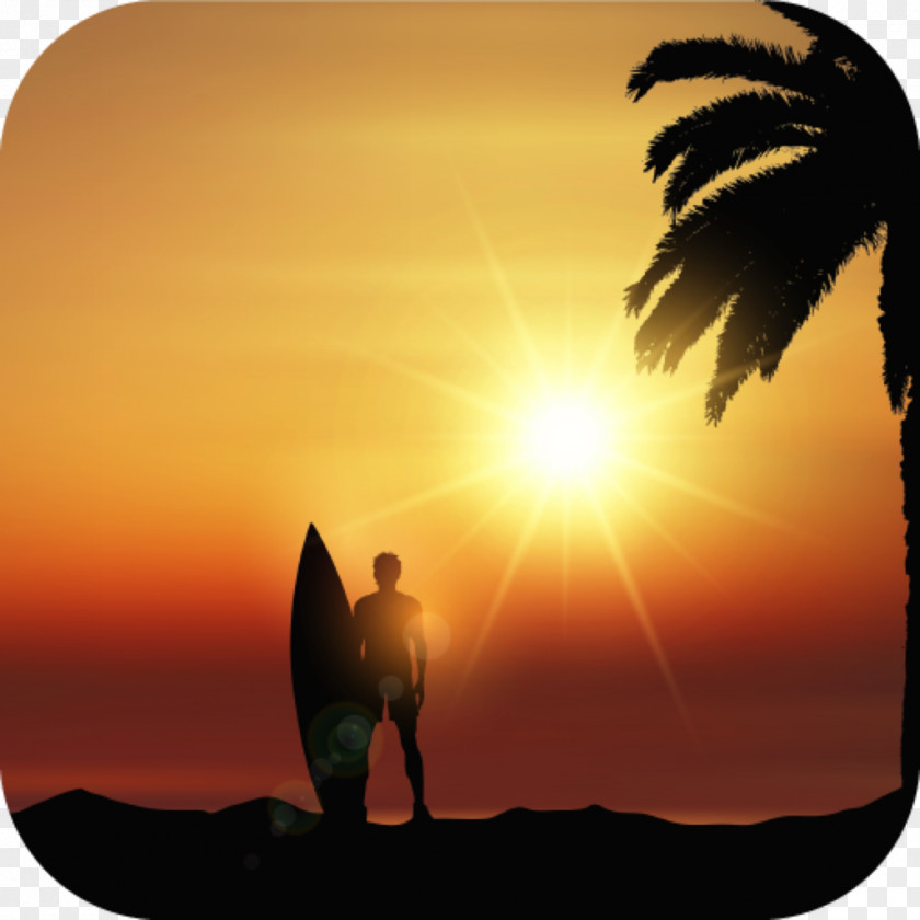 Tropical Climate Silhouette Landscape Sunset Photography PNG