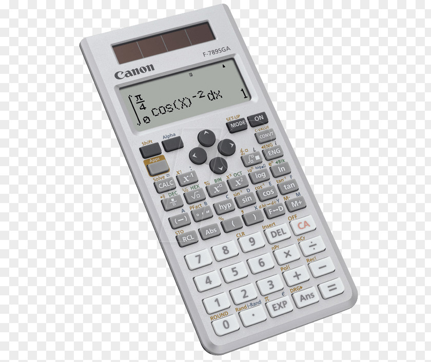 Calculator Canon 6467B001 F789SGA Scientific 6467B011 Esselte Register A4 Blanko 12 Teilig PNG