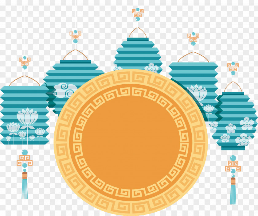 Green Lotus Lantern Blue PNG