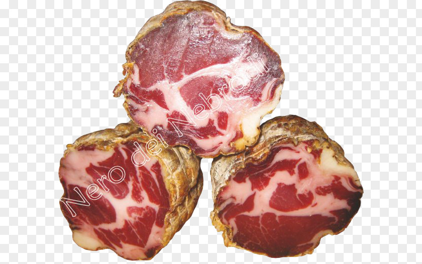 Ham Capocollo Nebrodi Nero Siciliano Prosciutto PNG