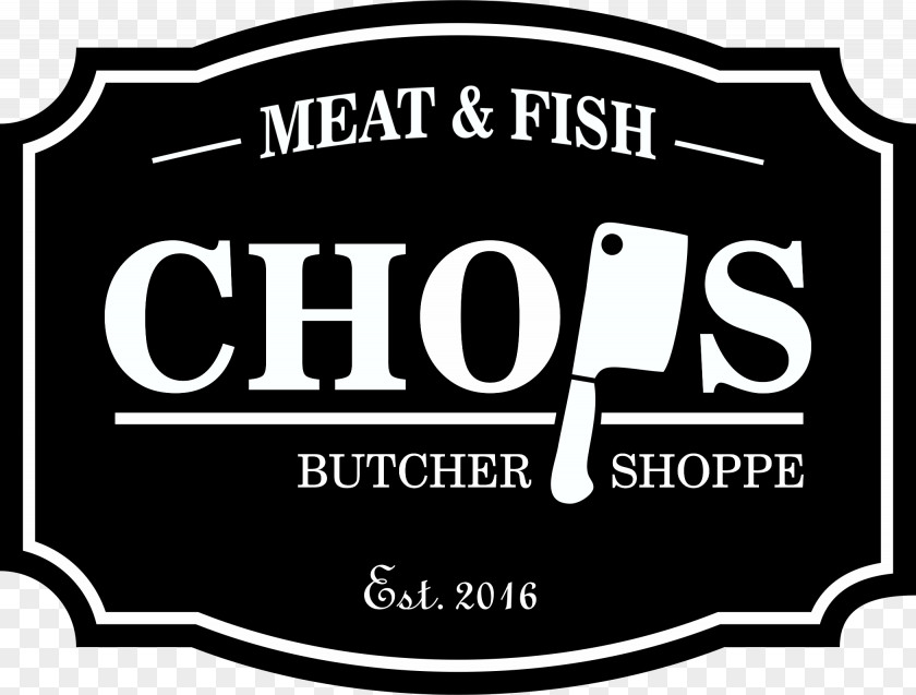 Meat And Fish Drawing Logo PNG