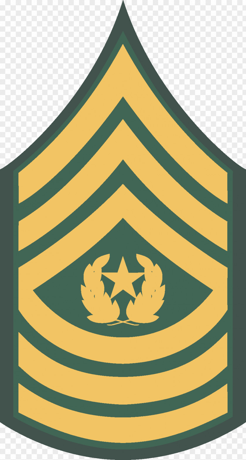 Military Sergeant Major Of The Army Rank Non-commissioned Officer PNG