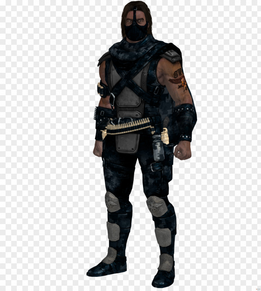 Mortal Kombat X Erron Black Stryker Art Mercenary PNG