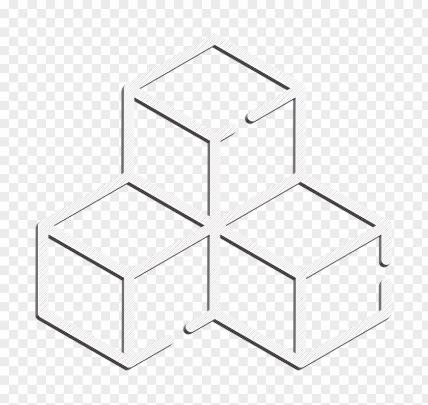 Virtual Reality Icon Cube 3d PNG
