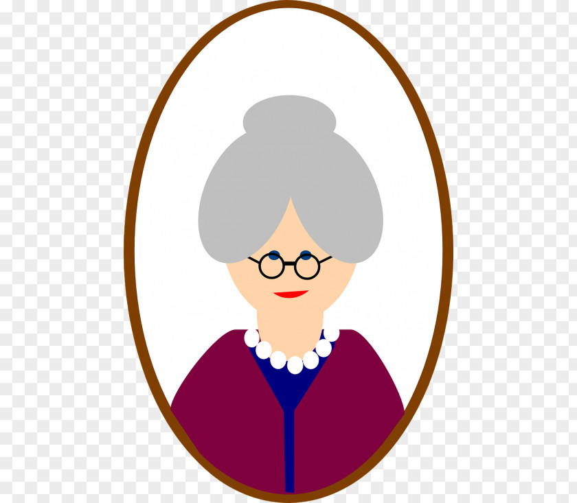 Woman Grandmother Cookbook Book Clip Art PNG