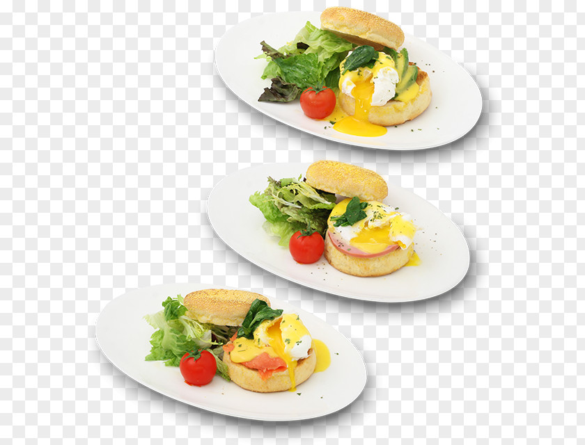 Breakfast Sandwich Eggs Benedict Vegetarian Cuisine Hors D'oeuvre PNG