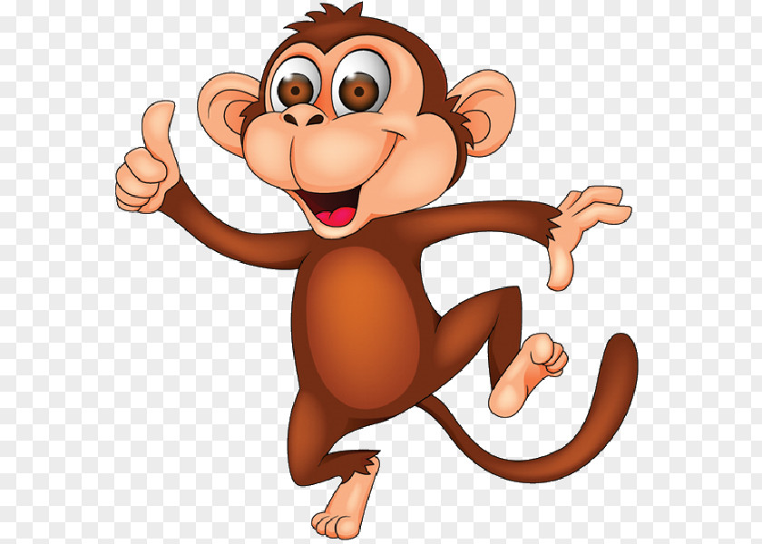 Cartoon Transparent Monkey Royalty-free Clip Art PNG