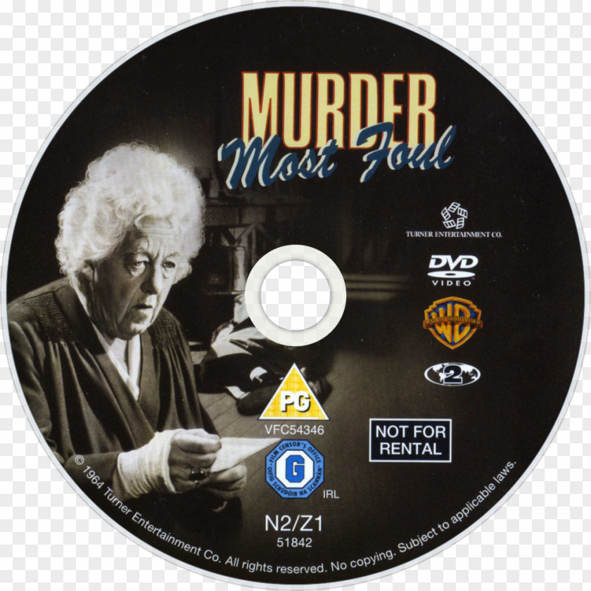 Dvd Miss Marple DVD STXE6FIN GR EUR Murder Label.m PNG