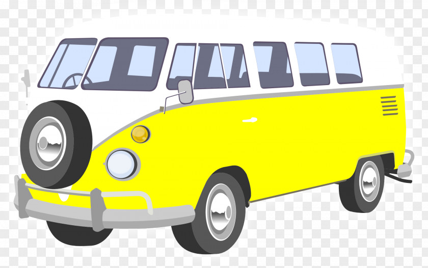MOBIL Volkswagen Type 2 Campervan Car PNG