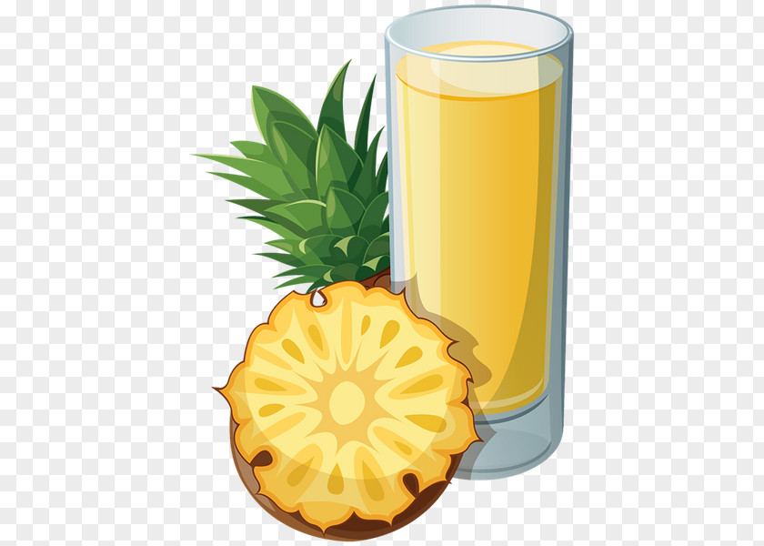 Pineapple Orange Juice Drink Cocktail PNG