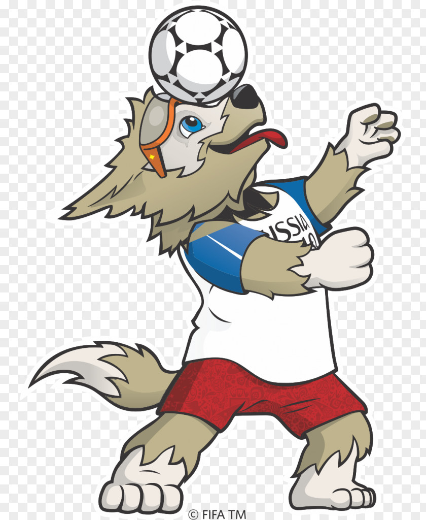 Russia 2018 FIFA World Cup Zabivaka Official Mascots PNG