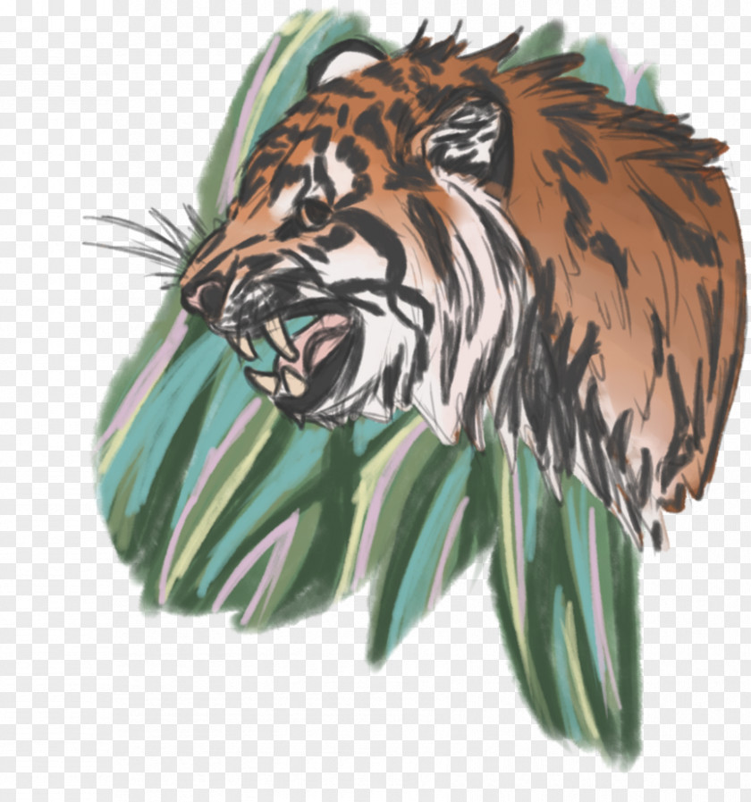 The King Of Jungle Tiger Roar Big Cat Terrestrial Animal PNG