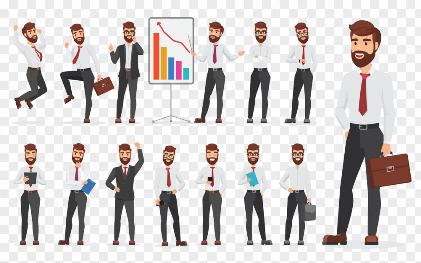 Business Businessperson Social Group People Team Formal Wear Standing PNG