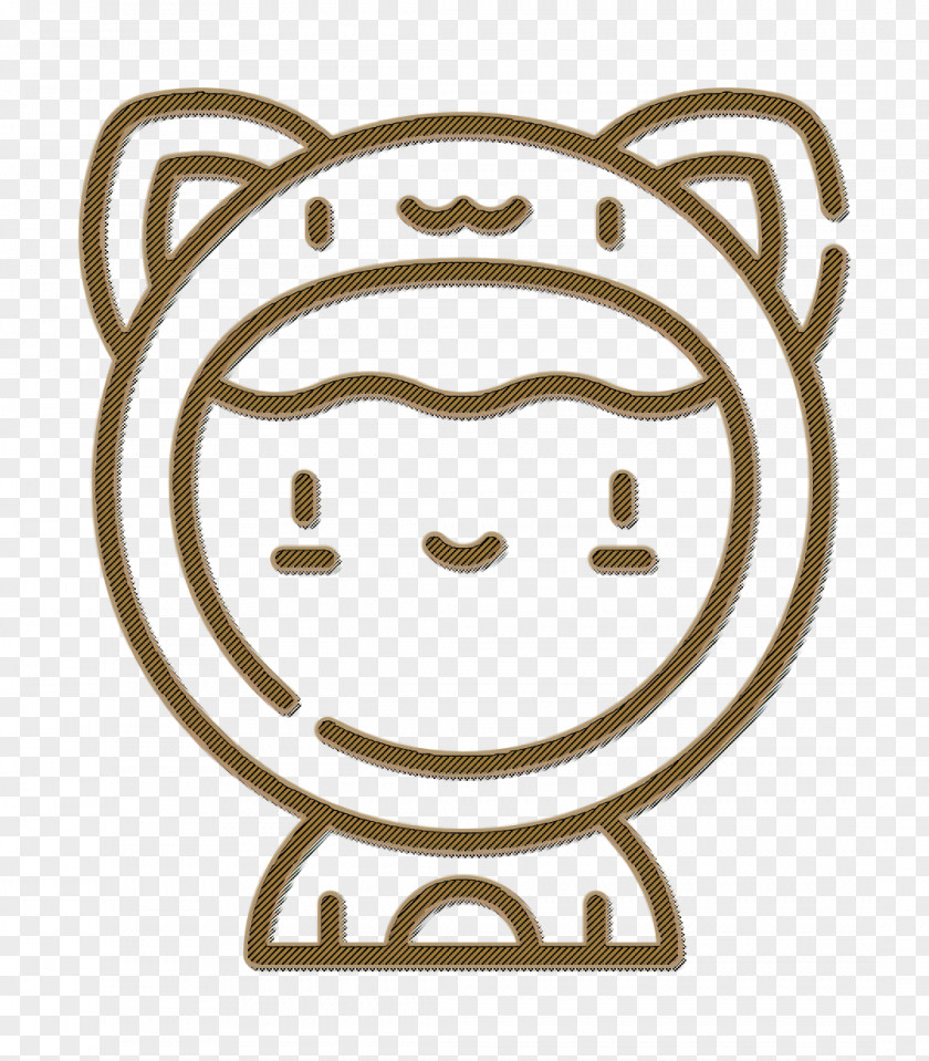 Cat Icon Costume Party Ear PNG