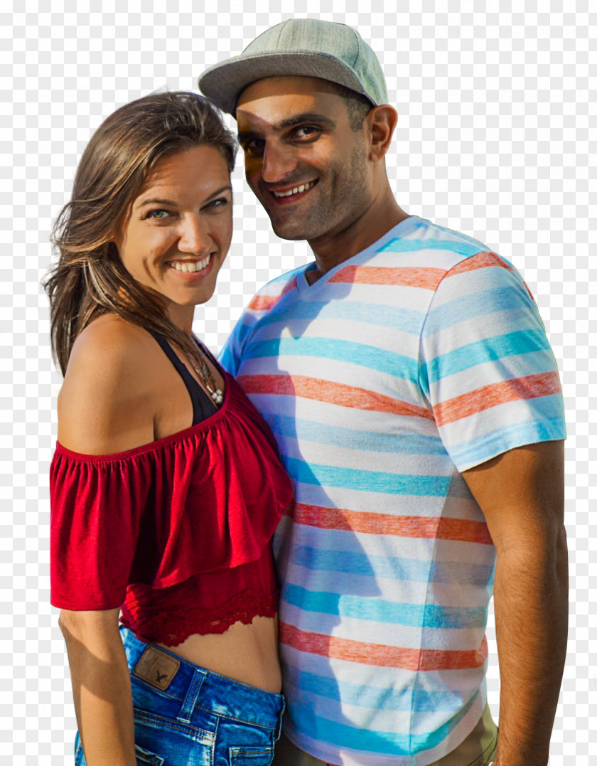 Couple Vacation T-shirt Resort Travel Cancún PNG