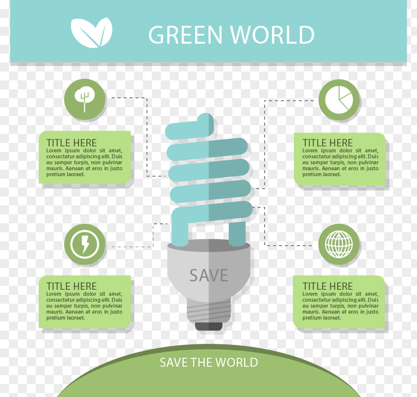 Green Earth Infographic Idea Download PNG