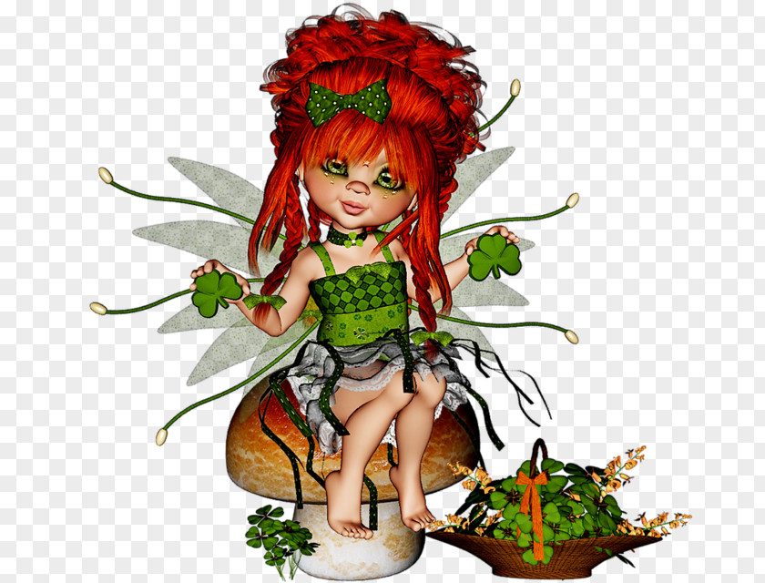 Saint Patrick's Day Fairy Clip Art PNG