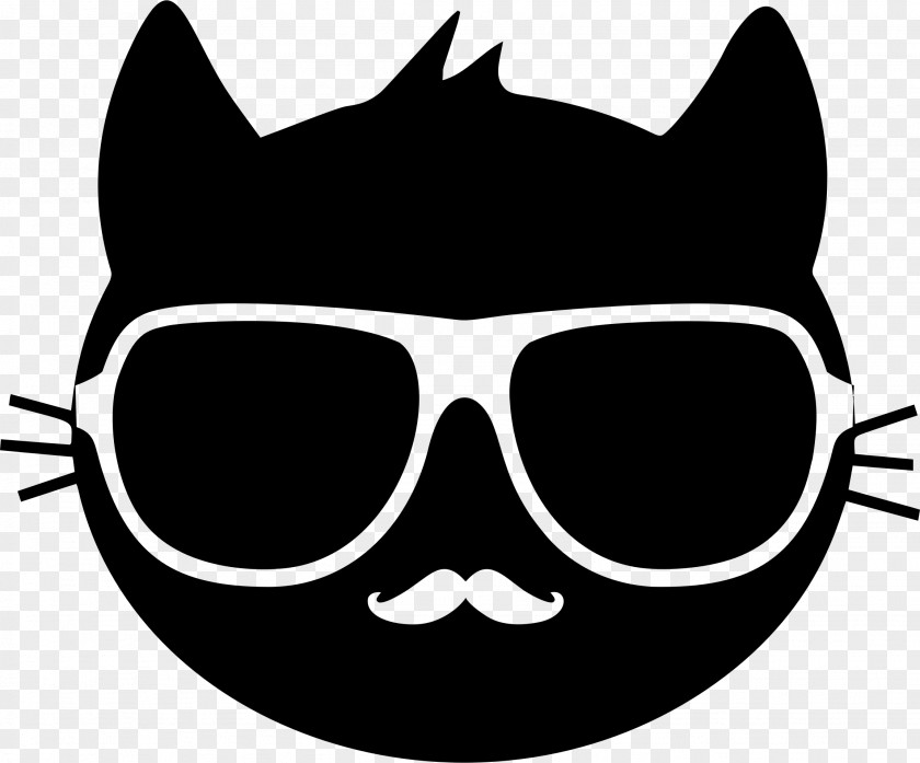 Sunglasses Cat T-shirt Sticker Kitten Clip Art PNG