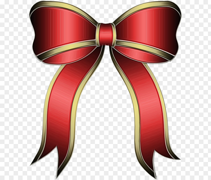 Embellishment Tie Red Christmas Ribbon PNG
