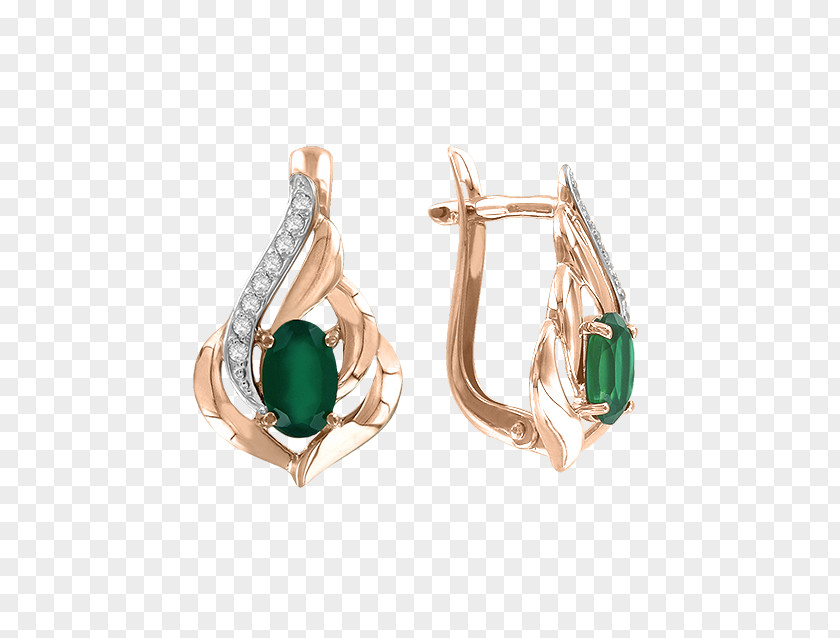 Emerald Earring Cubic Zirconia Gold Jewellery PNG