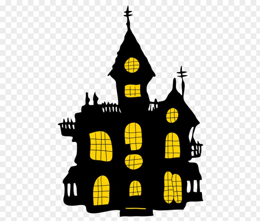 Haunted House Drawing Painting Clip Art PNG