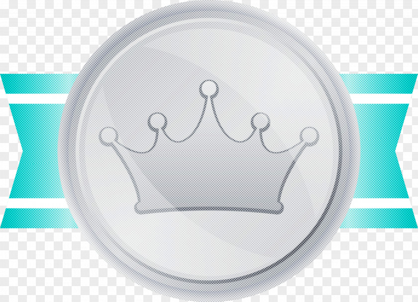 Silver Badge Award PNG