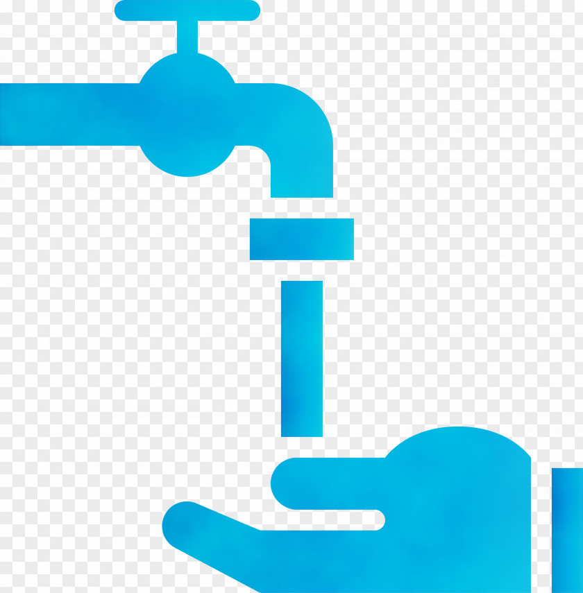 Turquoise Line Azure Symbol Logo PNG