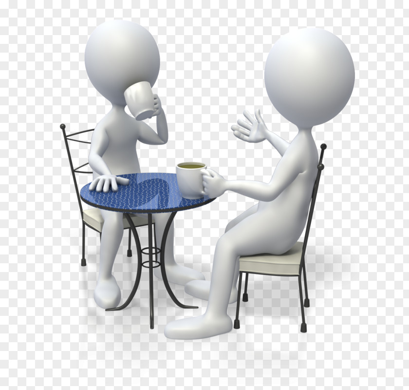 Two People Talking Coffee Stick Figure Animation Clip Art PNG