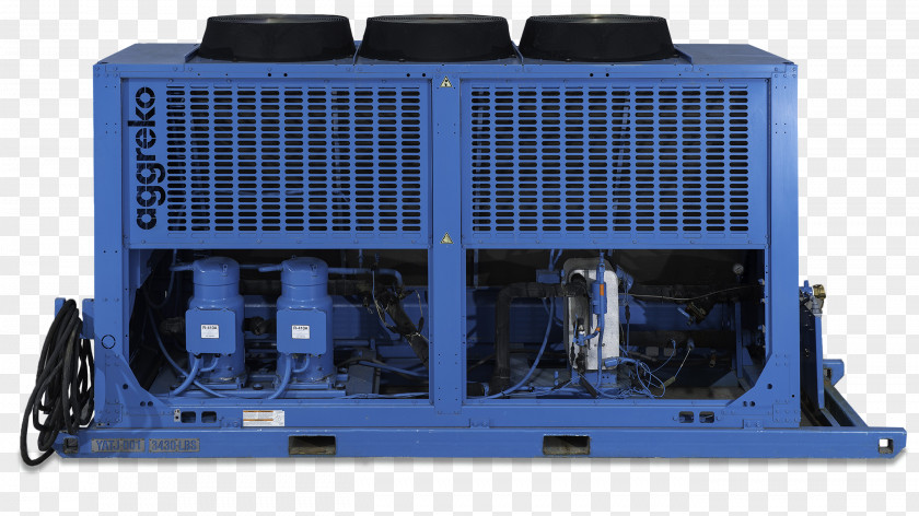 Aggreko Water Chiller Industry Machine PNG