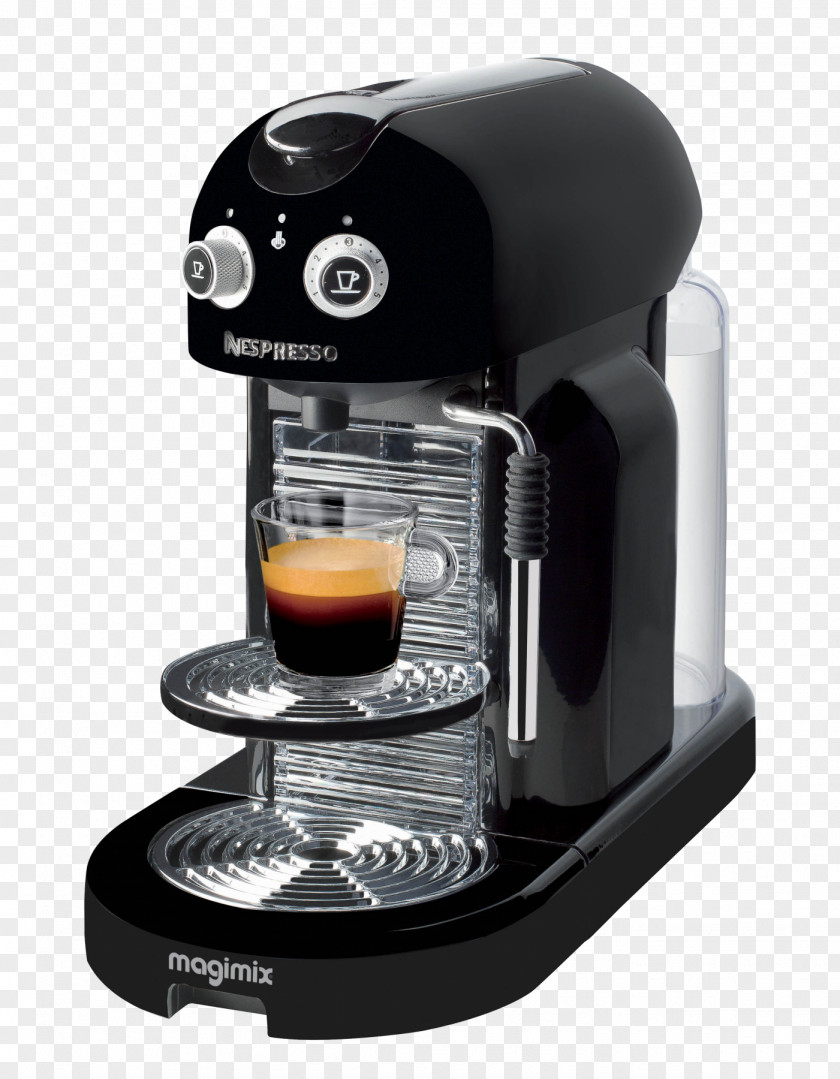 Coffee Magimix Nespresso Maestria PNG