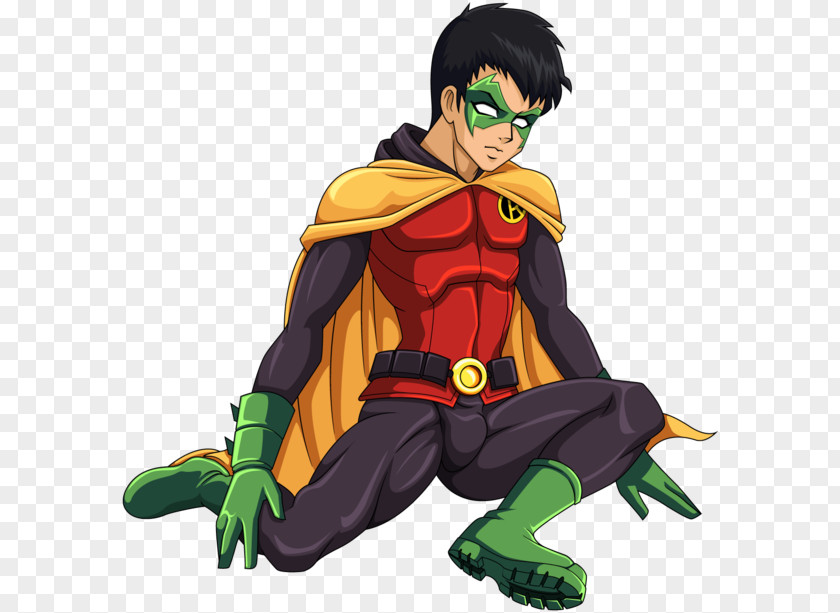 Robin Damian Wayne Beast Boy Raven Batman PNG