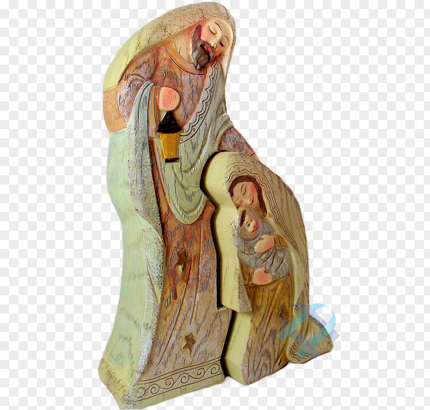 Sagrada Familia Nativity Scene Holy Family Christmas Figurine Of Jesus PNG
