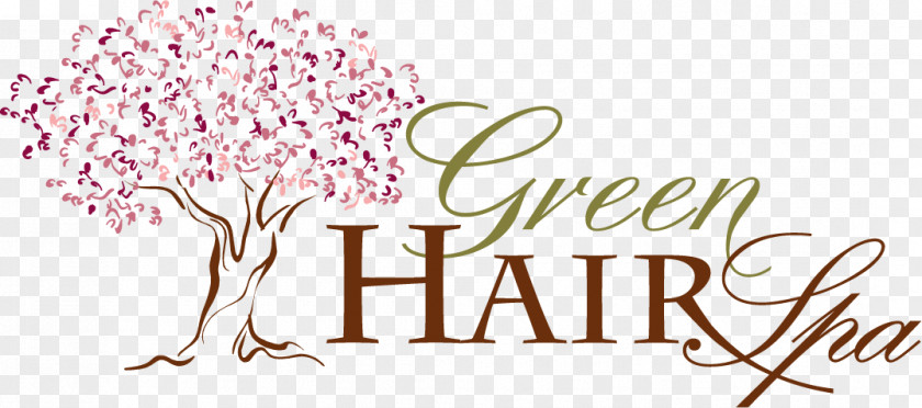 Spalogo Material The Green Hair Spa Beauty Parlour PNG