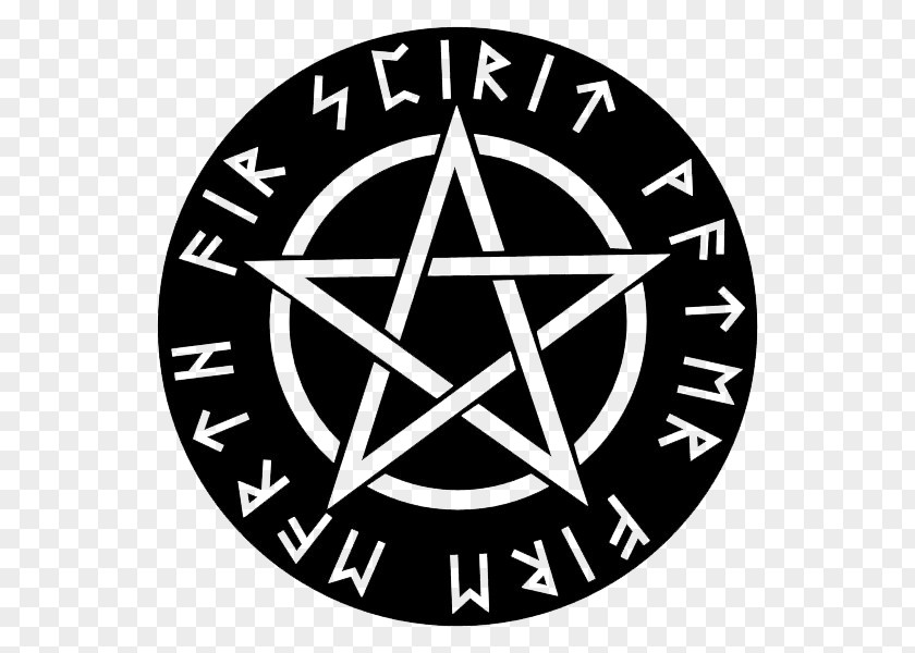 Tarot Wicca Pentacle Pentagram Witchcraft Runes PNG