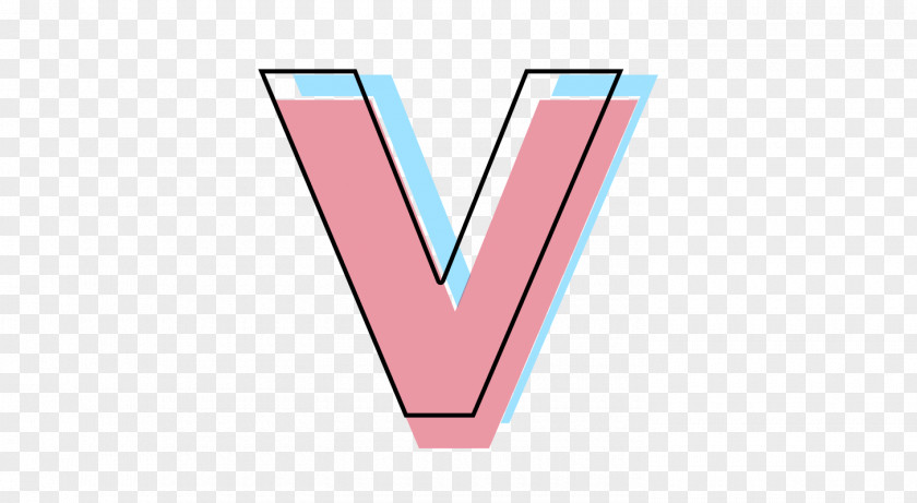 V Logo Graphic Design Desktop Wallpaper PNG